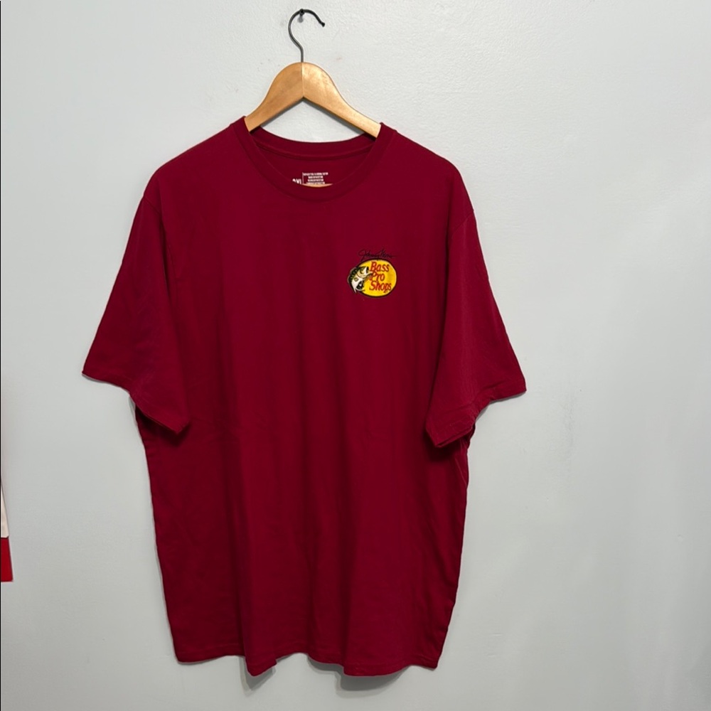 Bass Pro Shops Red Short Sleeve Tee